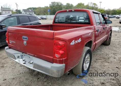 2006 Dodge Dakota Quad Slt z USA, uszkodzony, nr VIN 1D7HW48K56S637001